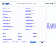 Tablet Screenshot of gulf-trade-directory.com
